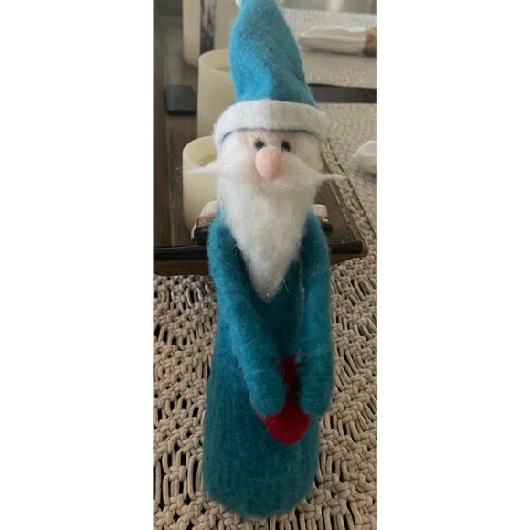 Vintage  felt Santa Claus 13" - Picture 3 of 7